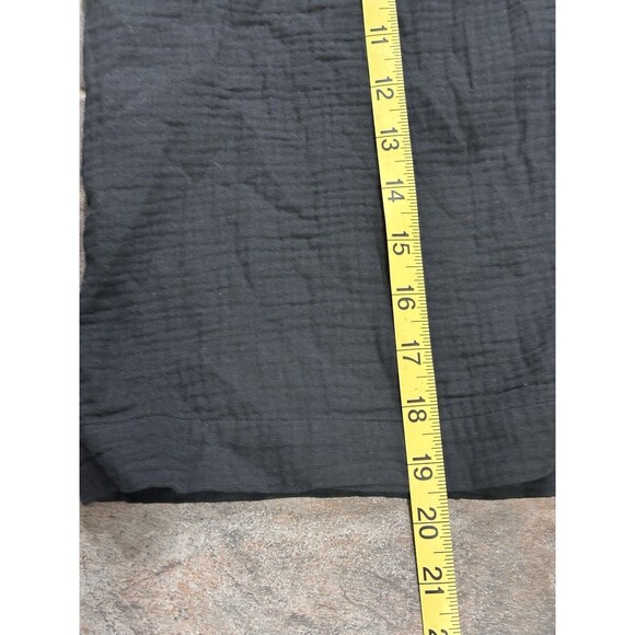 NWT Rails Size L Miley Black Ruffle Sleeve Gauze Blouse Top $158 - Picture 7 of 10